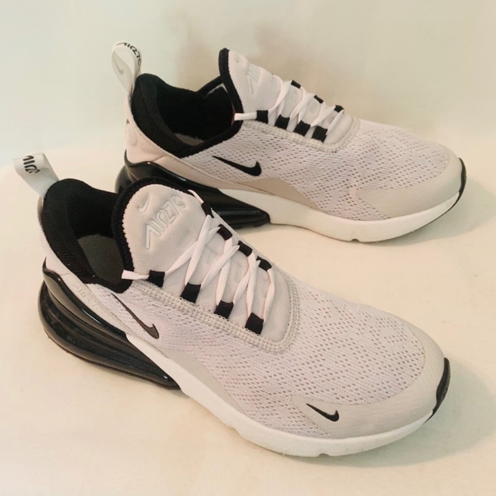 Nike White and Black Athletic Shoes